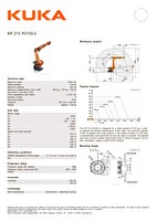 Брошюра промышленного робота KUKA KR QUANTEC, KR 210 R3100-2