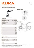 Брошюра промышленного робота KUKA KR QUANTEC, KR 180 R2100 nano F exclusive