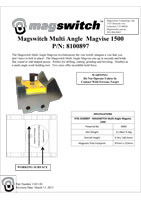 Магнитный фиксатор Magswitch MagVise 1500
