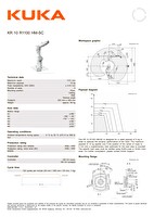 Брошюра промышленного робота KUKA KR 10 AGILUS, KR 10 R1100 HM-SC