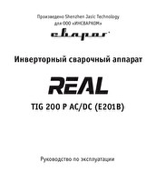 Инструкция по эксплуатации Сварог REAL TIG 200 P AC/DC (E201B)