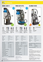 Брошюра магнитного сверлильного станка MAB 825 KTS