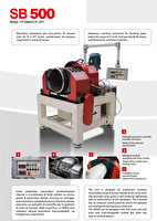 Брошюра стационарного трубореза G.B.C. SB500