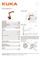 Брошюра промышленного робота KUKA KR QUANTEC PA, KR 140 R3200-2 PA