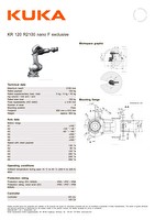 Брошюра промышленного робота KUKA KR QUANTEC, KR 120 R2100 nano F exclusive