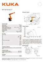 Брошюра промышленного робота KUKA KR QUANTEC, KR 150 R3100-2 F