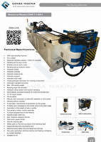 Листовка ручного трубогибочного станка Cansa Makina CNC114 R1