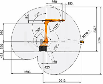 Промышленный робот KUKA KR CYBERTECH KR 16 R2010-2