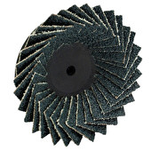 Лепестковый торцевой круг Ø50 мм, Р60, ZIRCONIUM FLEX-ELAST MINI, Karnasch, арт. 12.1080.050.060