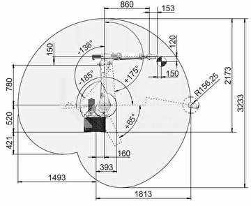 Промышленный робот KUKA KR CYBERTECH KR 20 R1810 HO