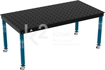 Сварочный стол GPPH BASIC 2000×1000 на колесах.