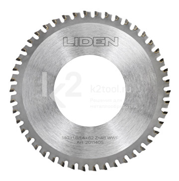Пильный диск Liden с керамическими зубьями для труборезов