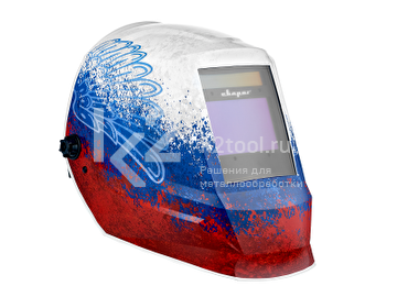 Сварочная маска Сварог AS-4001F TRUE COLOR ПАТРИОТ