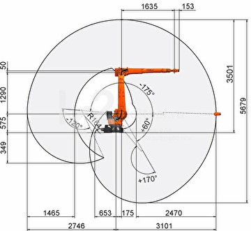 Промышленный робот KUKA KR IONTEC KR 20 R3100