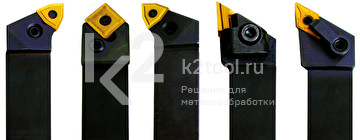 Набор токарных резцов Optimum HM 25 мм №2