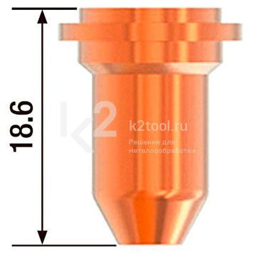 Плазменное сопло Fubag для FB P80 1,6 мм/110-120A, 10 шт