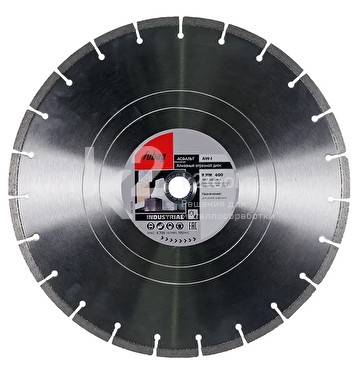 Алмазный отрезной диск по асфальту Fubag AW-I D400 мм / 25,4 мм