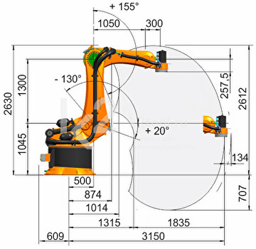 Промышленный робот KUKA KR 470-2 PA