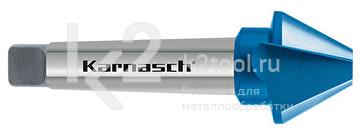 Коническая зенковка из быстрорежущей стали XE с покрытием BLUE-TEC, Karnasch арт. 40.3035
