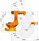 Промышленный робот KUKA KR 1000 titan, KR 1000 1300 titan PA-F