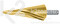 Коническое сверло Ø 4-20 мм, HSS-XE с покрытием TiN-GOLD, Karnasch, арт. 20.1473