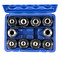 Набор головок резьбонарезных для манипулятора ETM-30, GTM24, DIN, М6-М30, 11 шт.