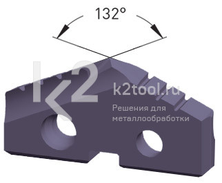 Сменная пластина из порошковой стали, покрытие Alu-Tec, Karnasch, арт. 22.3010