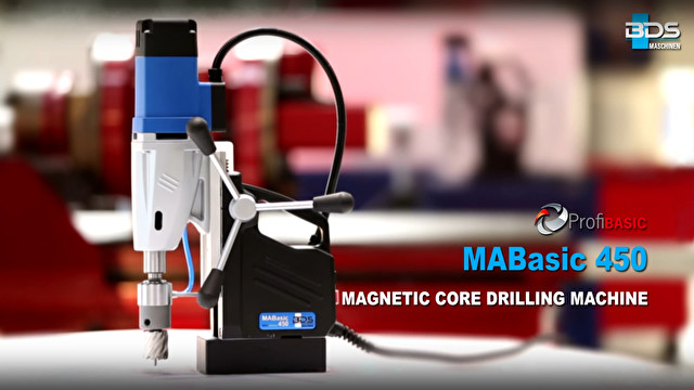 Презентация магнитного сверлильного станка BDS MABasic 450 | Видео К2