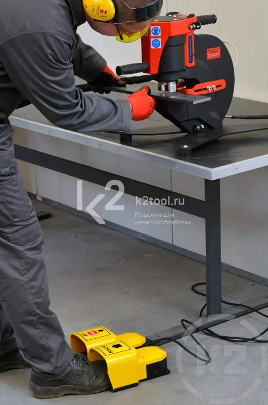 Пример применения пресс-перфоратора гидравлического Promotech Pro 110 HP