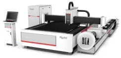 Комбинированный станок лазерной резки HGTECH SMART6015T с одним столом