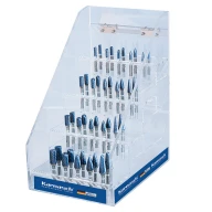 Набор борфрез с покрытием Blue-Tec из 40 шт., Karnasch, арт. 11.4853