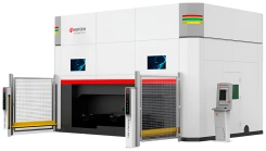 Пятиосевой 3D лазерный станок HGTECH серии AUTOBOT для резки металла