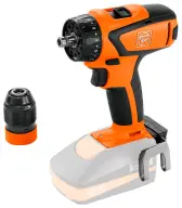 Двухскоростная аккумуляторная дрель-винтоверт ABS 18 Q SELECT