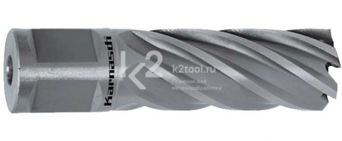 Корончатые сверла Silver-line Karnasch, длина 50 мм, Weldon 19, арт. 20.1265