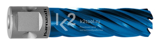 Корончатые сверла Blue-line Karnasch, длина 55 мм, Nitto + Weldon 19, арт. 20.1313N