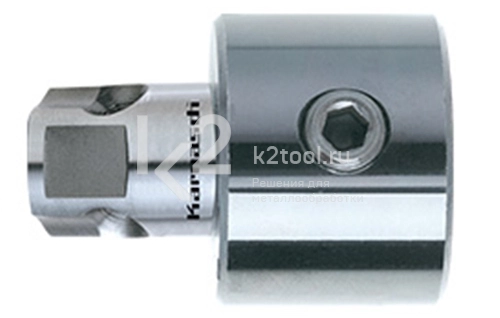 Адаптер с хвостовиком Weldon + Nitto / Universal 19 мм для корончатых сверл, Karnasch арт. 20.1234