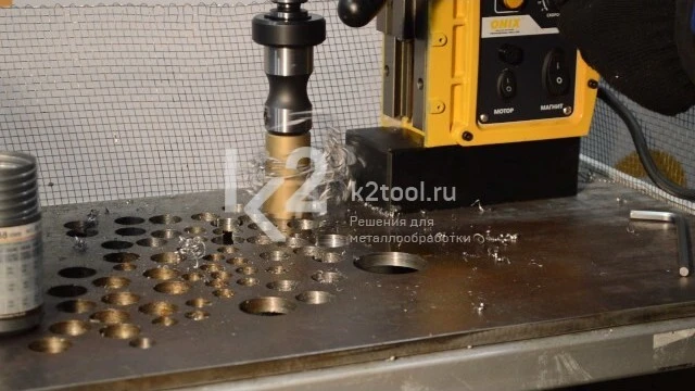 ONIX DM 50 c 38 мм кольцевой фрезой Karnasch