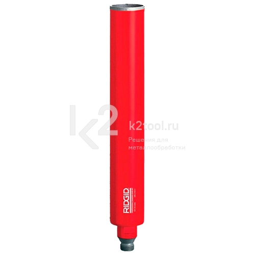 Коронки RIDGID с алмазными кольцевыми сегментами для «мокрого» бурения вручную