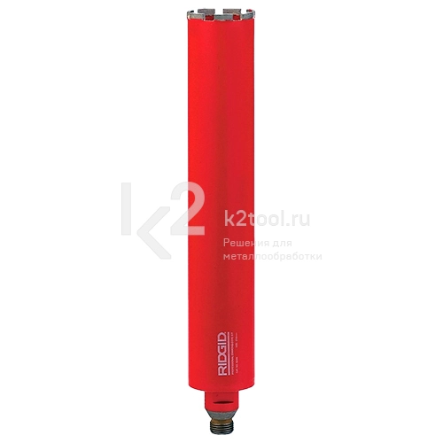 Коронки RIDGID с алмазными сегментами для «мокрого» бурения 1/2” BSP