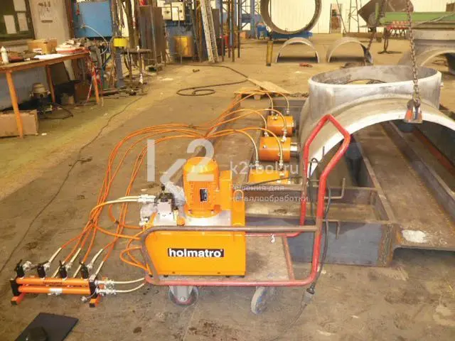 Домкраты Holmatro двойного действия HJ с гидравлическим возвратом