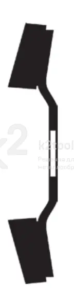 Лепестковый торцевой круг Karnasch Ø115х22,2 мм, Р120, арт. 12.1010.115.120