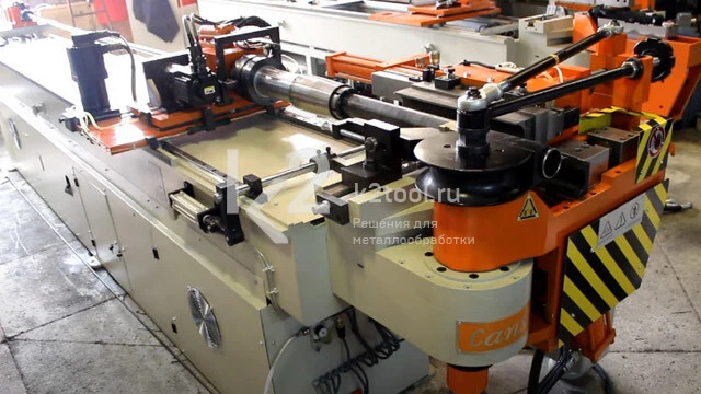 Обзор работы ​трубогибочного станка с ЧПУ Cansa Makina CNC76 R1