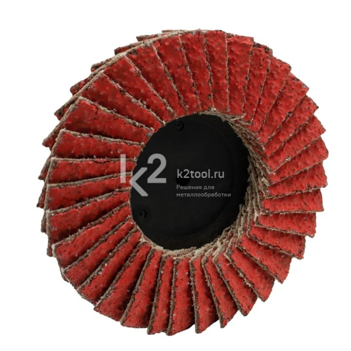 Лепестковый торцевой круг Ø50 мм, Р36, CERAMIC QUICK-CHANGE MINI, Karnasch, арт. 12.1050.050.036