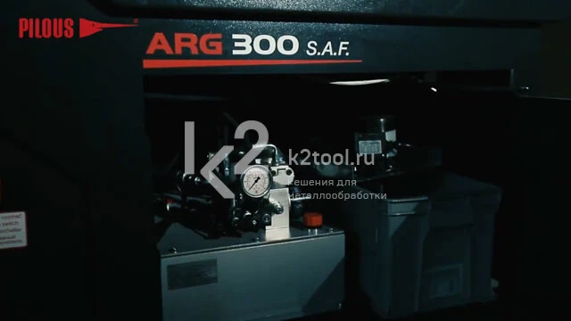 Обзор ленточнопильного станка PILOUS ARG 300 S.A.F.
