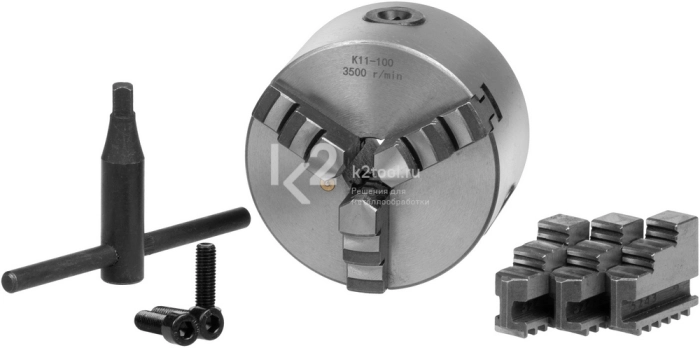 Трёхкулачковый токарный патрон OCM K11-80