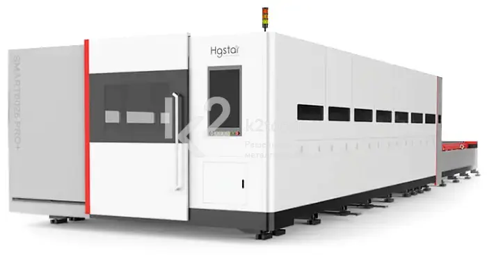 Высокомощный лазерный станок HGTECH серии SMART PRO PLUS для резки листов металла