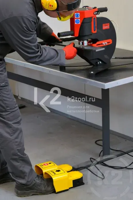 Пример применения пресс-перфоратора гидравлического Promotech Pro 110 HP